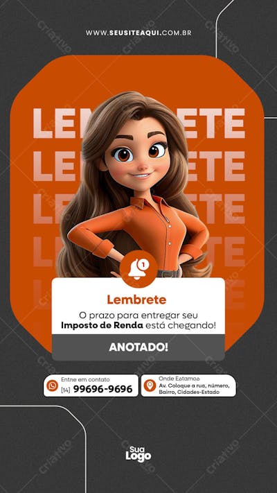 Story Contabilidade - Social Media