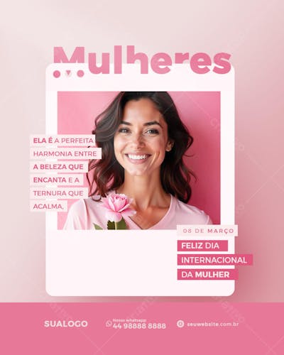 Dia da mulher 08 de março