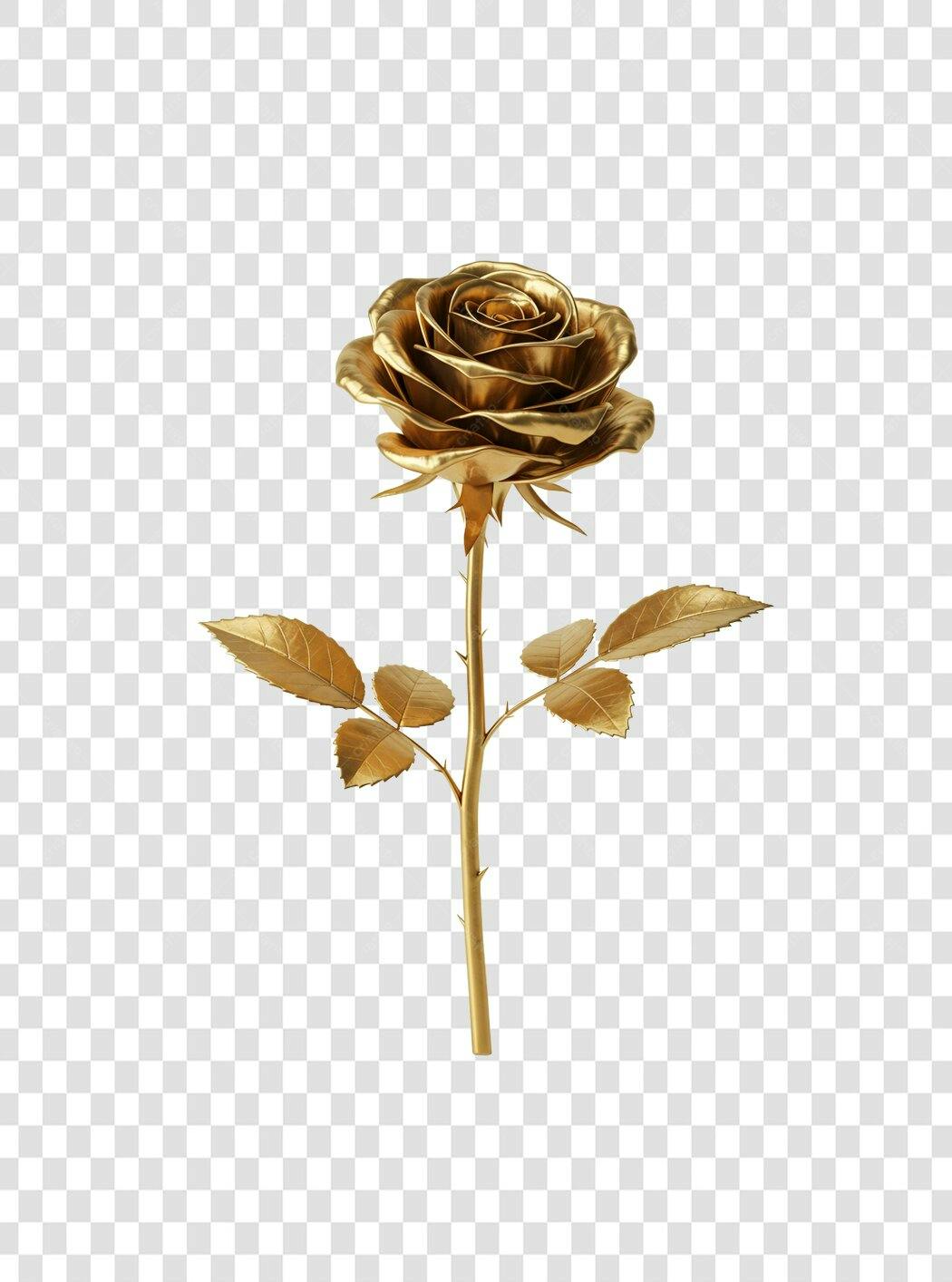 Post Instagram Dia dos Namorados Rosa Dourada PNG com fundo transparente
