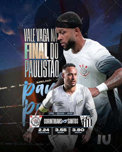 Jogo do Dia - Corinthians X Santos