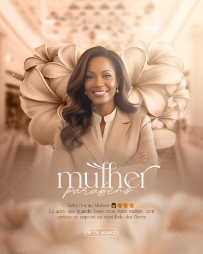 dia internacional da mulher 2025