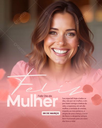 dia internacional da mulher 2025