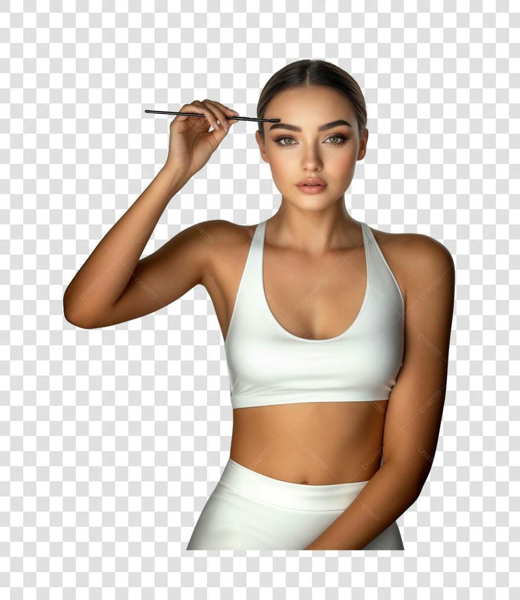 Banner Beleza Maquiagem PNG com fundo transparente