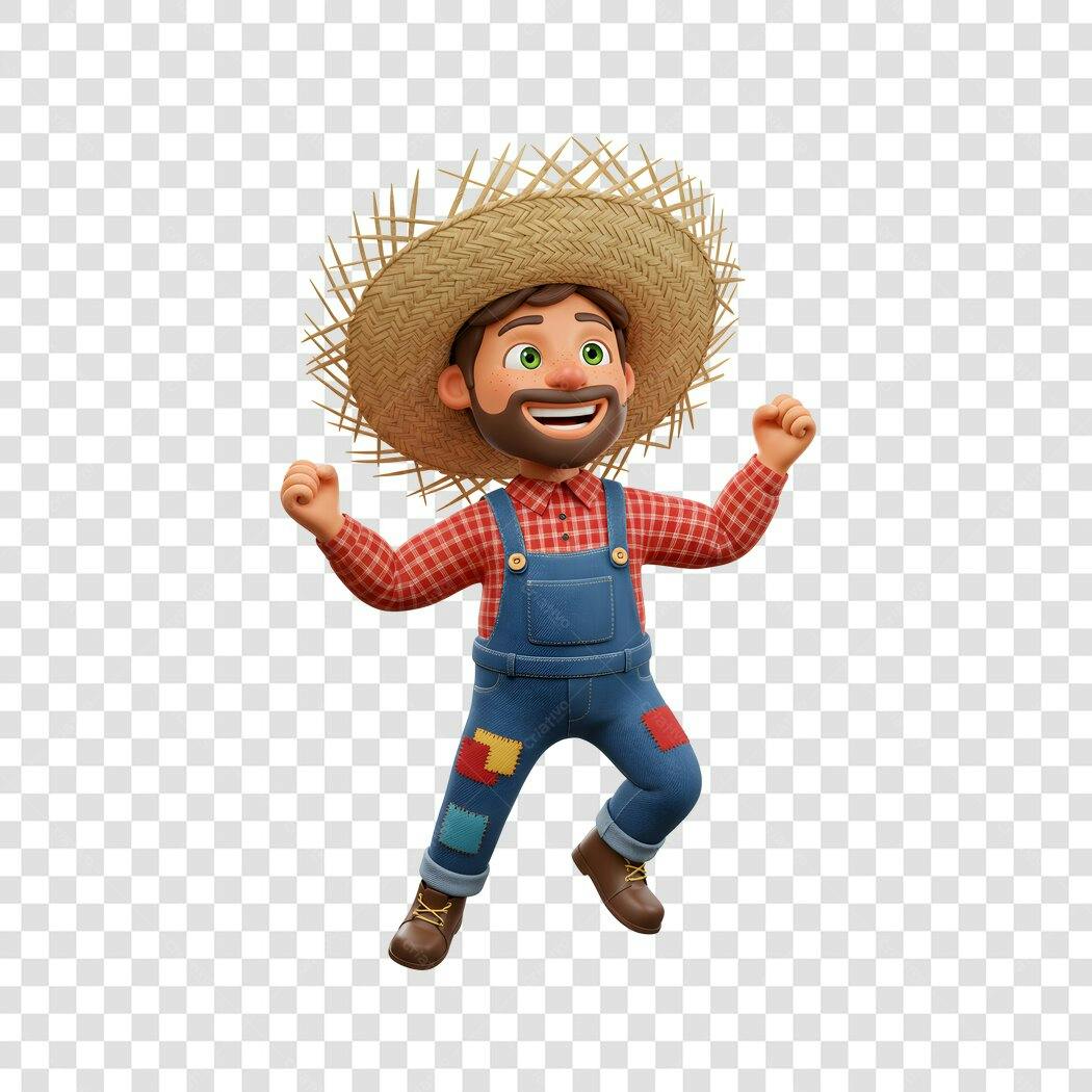 Ilustração Festa Junina PNG com fundo transparente