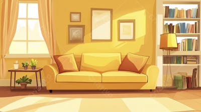 Sala de Estar Aconchegante