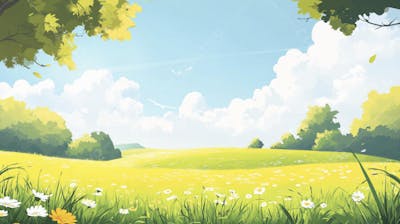 Campo Florido no Verão