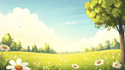 Campo Florido no Verão