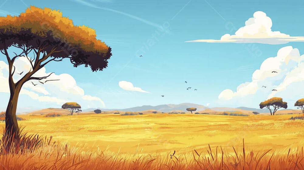Savana na Estação Seca