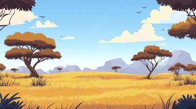 Savana na Estação Seca