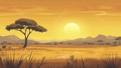 Savana na Estação Seca