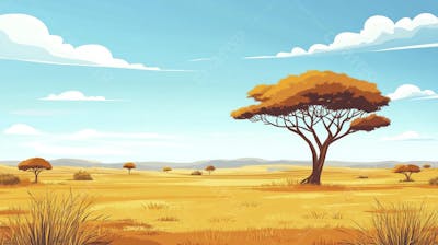 Savana na Estação Seca