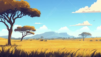 Savana na Estação Seca