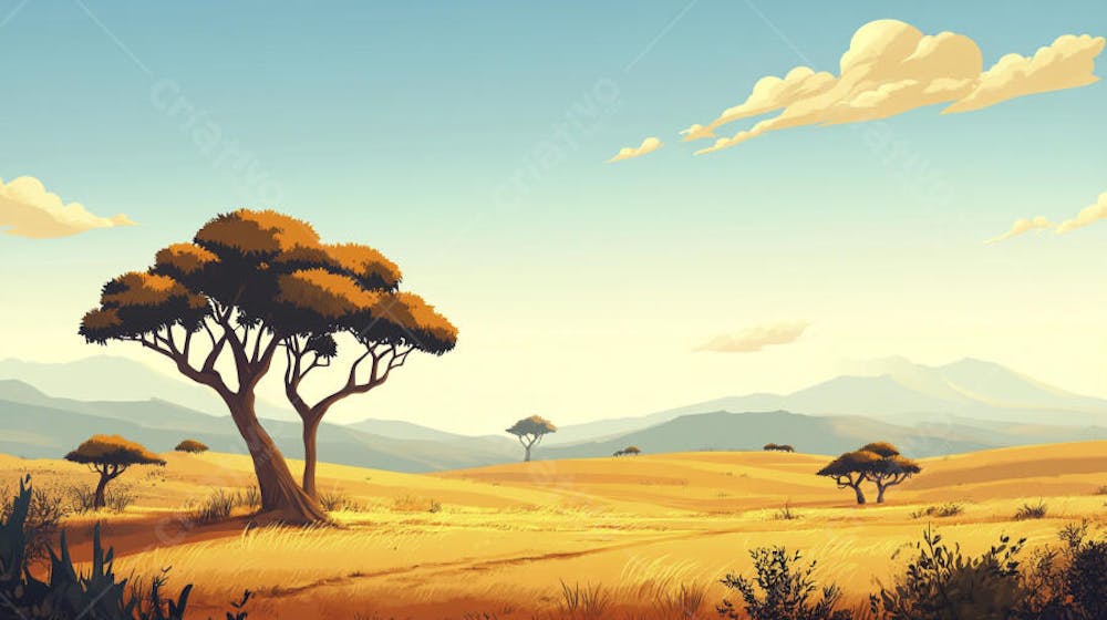 Savana na Estação Seca