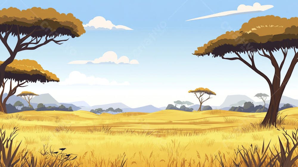 Savana na Estação Seca