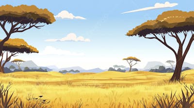 Savana na Estação Seca