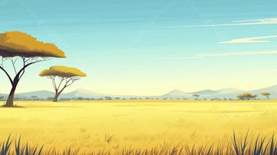 Savana na Estação Seca