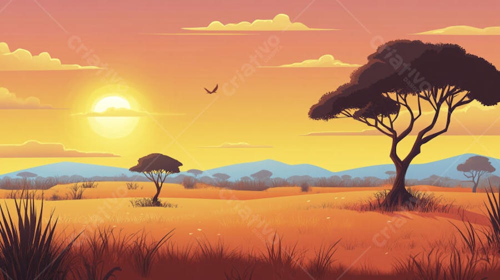 Savana na Estação Seca