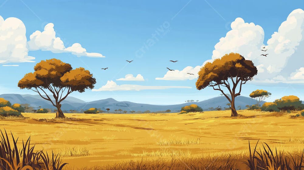 Savana na Estação Seca