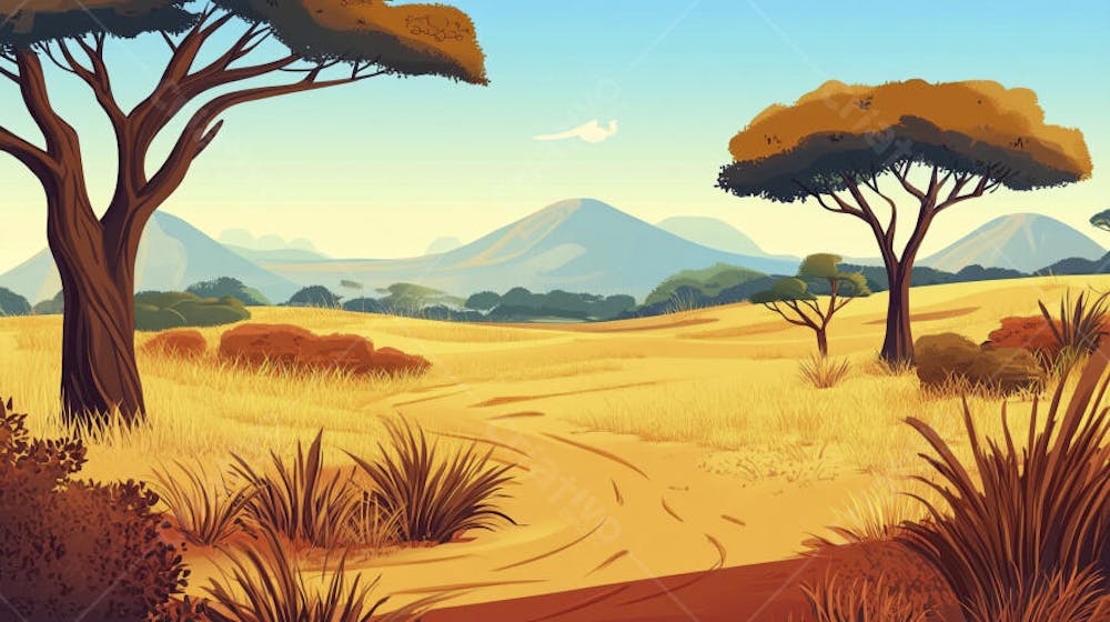 Savana na Estação Seca