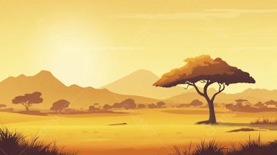 Savana na Estação Seca