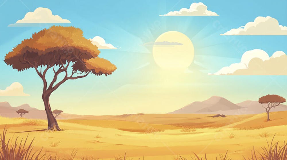 Savana na Estação Seca