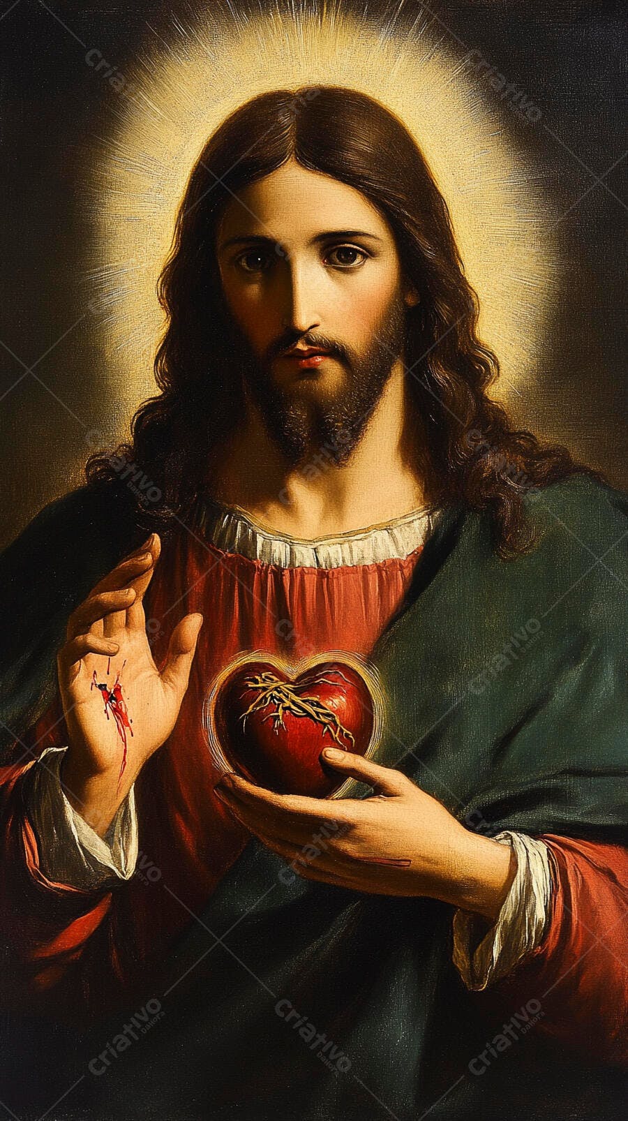 Jesus Cristo Sagrado Coração