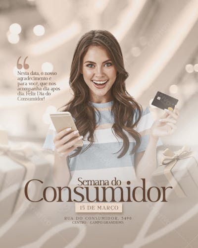 Dia Do Consumidor - Social Media