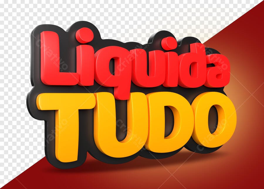 Banner Liquida Tudo PSD Editável