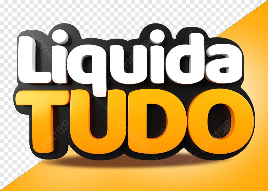 Banner Liquida Tudo PSD Editável