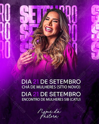 FLYER GOSPEL DE AGENDA