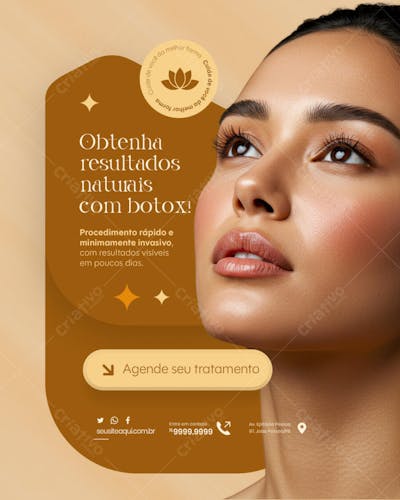 DEPILAÇÃO A LASER CLÍNICA ESTÉTICA CUIDADOS COM A BELEZA DEPILAÇÃO SOCIAL MEDIA EDITAVEL