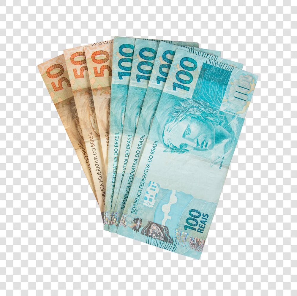 elemento para criativo nota de dinheiro real