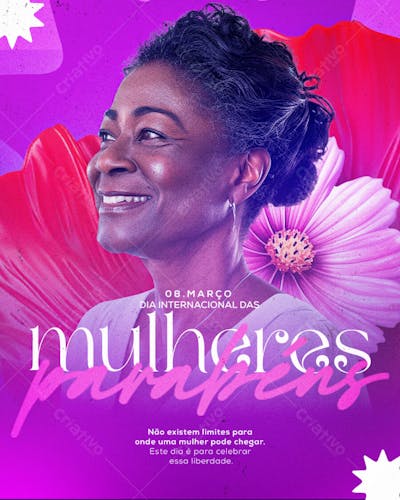 DIA INTERNACIONAL DA MULHER 08 DE MARÇO
