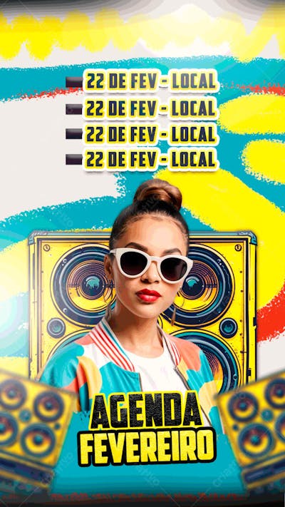 FLYER AGENDA SOMZEIRA STORY