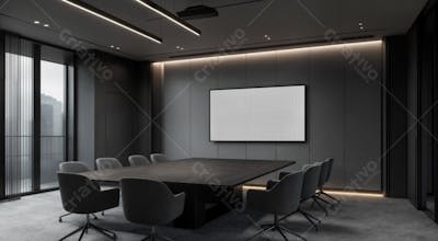 Sala de Reunião Mockup
