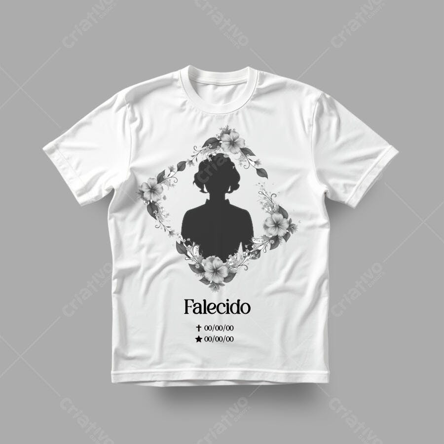 Camiseta Dia dos Pais PSD Editável