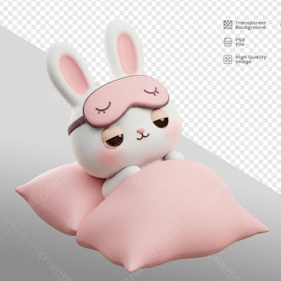 Mascote 3D para Pascoa