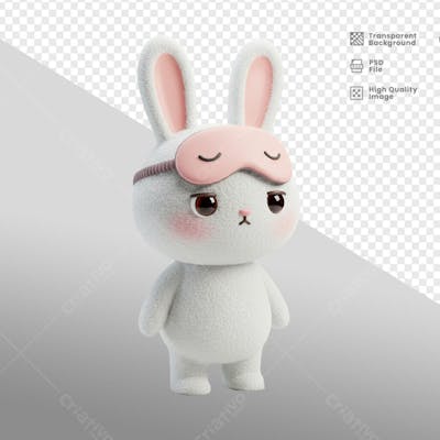 Mascote 3D para Pascoa
