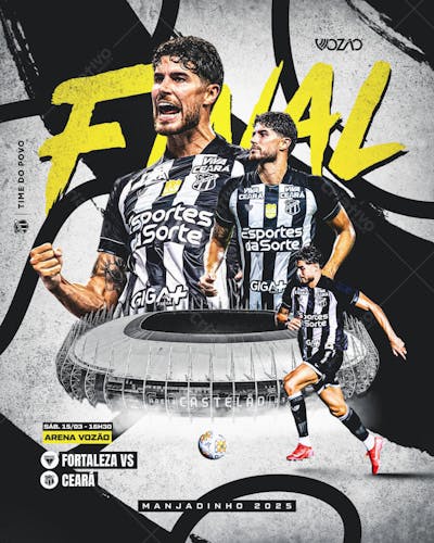 FORTALEZA VS CEARÁ - FINAL CEARENSE 2025