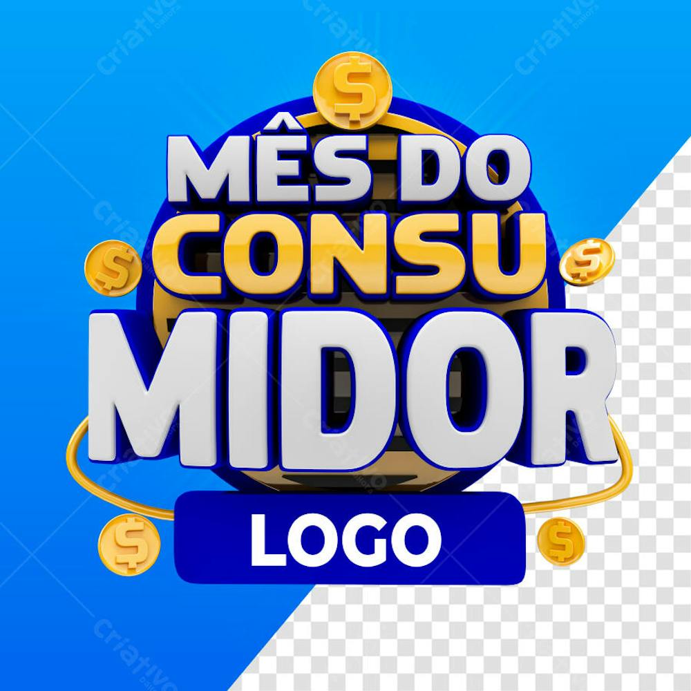 Selos 3d para varejo e composição