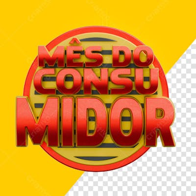 Selos 3d para varejo e composição
