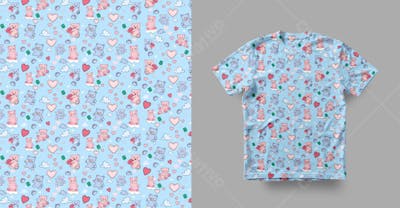 ESTAMPA URSO  PARA CAMISA