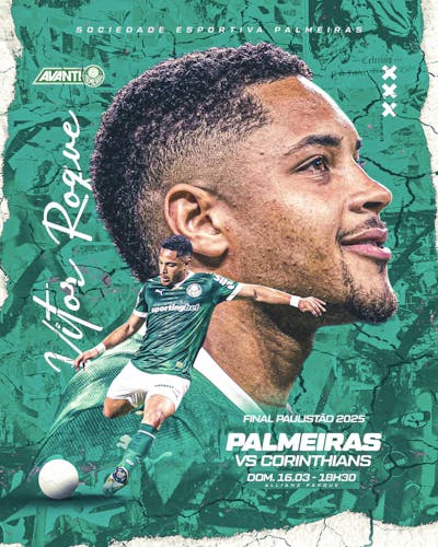 PALMEIRAS VS CORINTHIANS - PAULISTÃO 2025