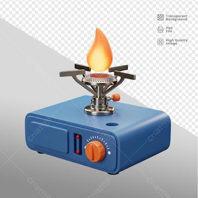 ELEMENTO 3D PARA ACAMPAMENTO