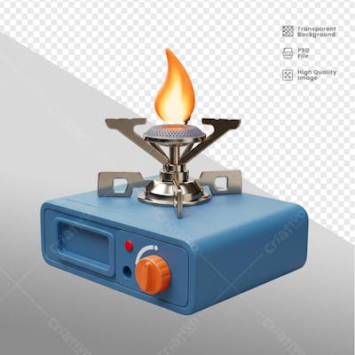 ELEMENTO 3D PARA ACAMPAMENTO