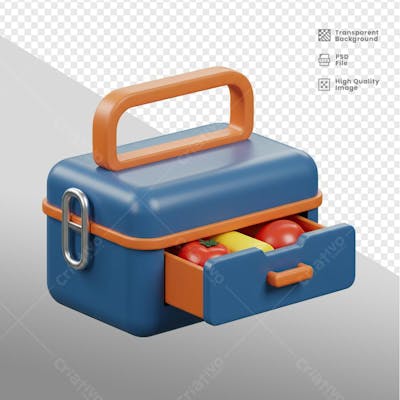 ELEMENTO 3D PARA ACAMPAMENTO