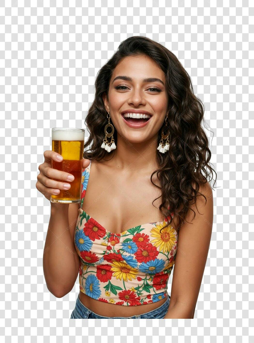 Post Instagram Cerveja Festa PNG com fundo transparente