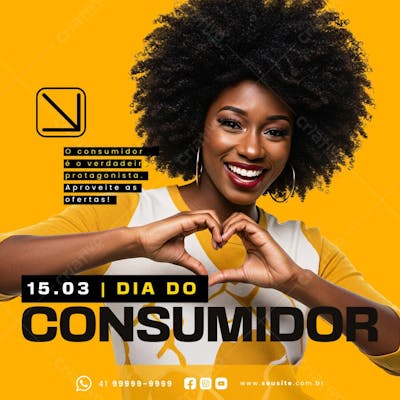 FLYER DIA DO CONSUMIDOR 2025 EDITAVEL CANVA