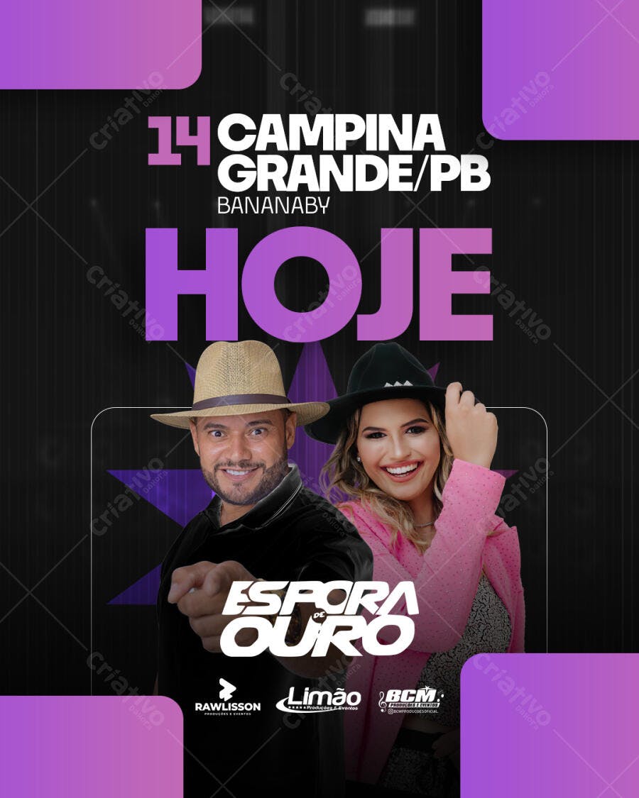 Flyer Evento Musical PSD Editável