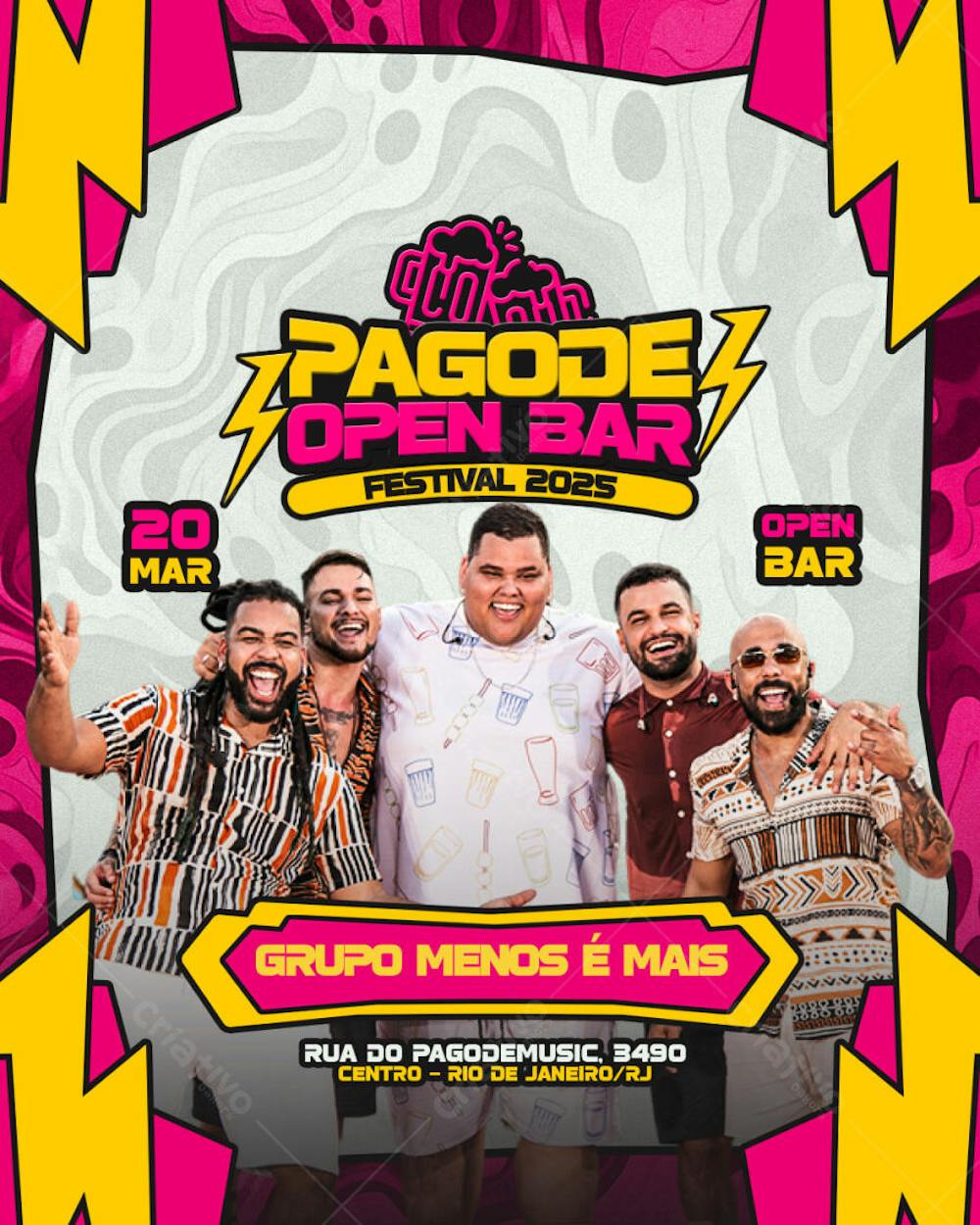 psd pagode open bar festival 2025